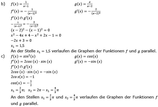 Die Kettenregel Lösungen zum Aufgabensatz 3 Blatt 2/2 Fortgeschritten Bild 2/© by www.fit-in-mathe-online.de