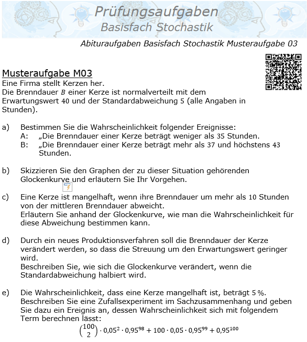 Abituraufgaben allg. bildendes Gymnasium Basisfach Stochastik ab 2021© by www.fit-in-mathe-online
