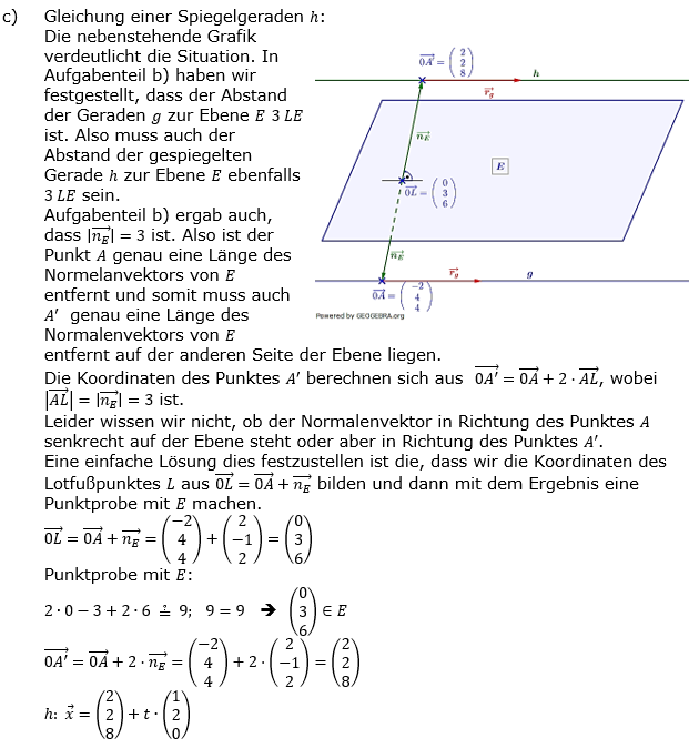 Abitur-Musteraufgaben Analytische Geometrie Pflichtteil ab ...