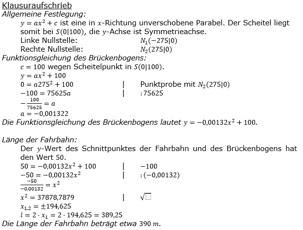 Realschulabschluss Gerade und Parabel Lösung W17W4b-Bild 3/© by www.fit-in-mathe-online.de
