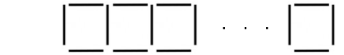 Die Abbildung zeigt die vier Felder F1 bis F4, auf die nach folgende Regel Plättchen gelegt werden sollen: (Realschulabschluss Pflichtteil A1 (ohne Hilfsmittel) Mustersatz 2 Aufgabengraphik M02A201/© by www.fit-in-mathe-online.de)