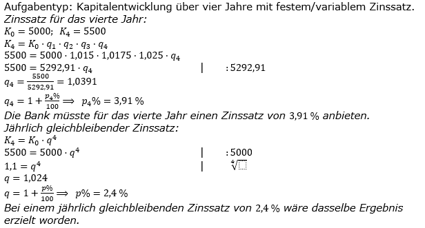 Lösungen zum Aufgabensatz P6/2011 Graphik 1 Realschulabschluss Sparen Zinsen Zinseszins Pflichtteilaufgaben/© by www.fit-in-mathe-online.de