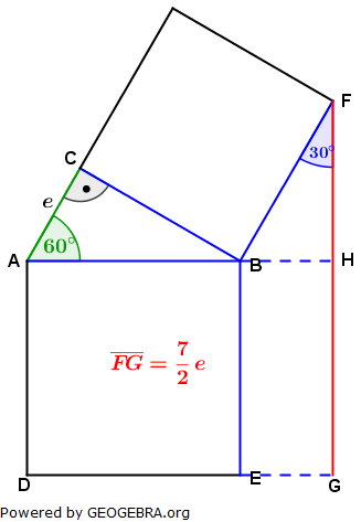 Realschulabschluss Trigonometrie Wahlteil W1b2006 Lösungs-Graphik/© by www.fit-in-mathe-online.de