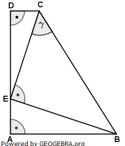 Im Trapez ABCD gilt: (Realschulabschluss Pflichtteilaufgaben Trigonometrie Aufgabengraphik P12013/© by www.fit-in-mathe-online.de)
