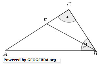 Gegeben ist das rechtwinklige Dreieck ABC. (Realschulabschluss Pflichtteilaufgaben Trigonometrie Aufgabengraphik P12017/© by www.fit-in-mathe-online.de)