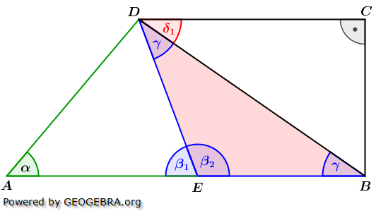 Realschulabschluss Trigonometrie Wahlteil W1a2015 Lösungs-Graphik/© by www.fit-in-mathe-online.de