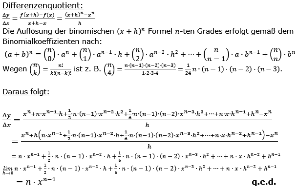 Ableitungen Konstanten- Faktor- Potenzregel Lösungen zum Aufgabensatz 1 Blatt 4/1 Universität Bild 1/© by www.fit-in-mathe-online.de