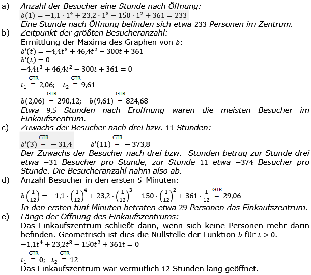 Summenregel bzw. Differenzregel der Ableitungen Lösungen zum Aufgabensatz 2 Blatt 3/3 Expert Bild 1/© by www.fit-in-mathe-online.de