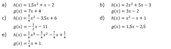 Bestimme die Gleichung der Normalen von h welche senkrecht zur Geraden g verläuft. (Grafik A220301 im Aufgabensatz 3 Blatt 2/2 Fortgeschritten zu Tangente und Normale in der Differenzialrechnung) /© by www.fit-in-mathe-online.de)