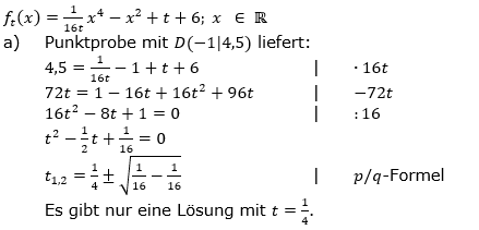 Ganzrationale Funktionen Lösungen zum Aufgabensatz 5 Blatt 3/1 Expert Bild 1/© by www.fit-in-mathe-online.de