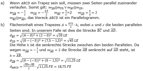Lineare Funktionen der Funktionsklassen. Lösungen zum Aufgabensatz 4 Blatt 2/2 Fortgeschritten Bild 1 /© by www.fit-in-mathe-online.de