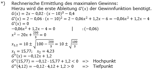 Potenzfunktionen Lösungen zum Aufgabensatz 6 Blatt 2/2 Fortgeschritten Bild 3/© by www.fit-in-mathe-online.de