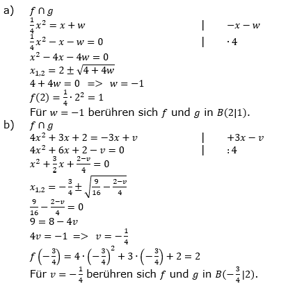 Quadratische Funktionen (Parabeln) der Funktionsklassen. Lösungen zum Aufgabensatz 05 Blatt 1/4 Grundlagen Bild 1 /© by www.fit-in-mathe-online.de