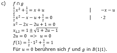 Quadratische Funktionen (Parabeln) der Funktionsklassen. Lösungen zum Aufgabensatz 05 Blatt 1/4 Grundlagen Bild 2 /© by www.fit-in-mathe-online.de