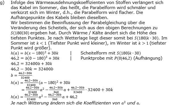 Quadratische Funktionen der Funktionsklassen. Lösungen zum Aufgabensatz 01 Blatt 3/3 Expert Bild 3 /© by www.fit-in-mathe-online.de