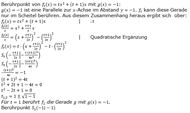 Quadratische Funktionen der Funktionsklassen. Lösungen zum Aufgabensatz 06 Blatt 3/5 Expert Bild 1 /© by www.fit-in-mathe-online.de