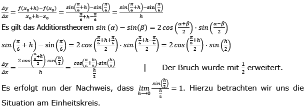 Vom Differenzenquotienten zur Ableitung Lösungen zum Aufgabensatz 5 Blatt 2/2 Fortgeschritten Bild 1/© by www.fit-in-mathe-online.de