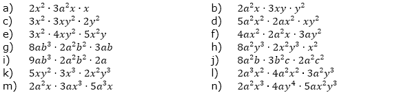 Vereinfache. (Aufgabensatz 3 Blatt 2/1 Fortgeschritten zu Potenzen mit gleicher Basis/© by www.fit-in-mathe-online.de)