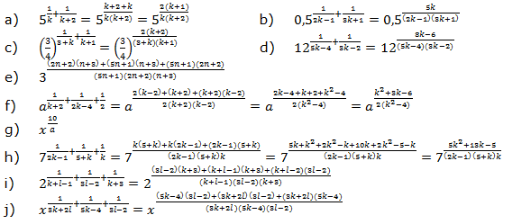 Lösungen zum Aufgabensatz 1 Blatt 2/3 Fortgeschritten zu Potenzen mit rationalem Exponenten/© by www.fit-in-mathe-online.de