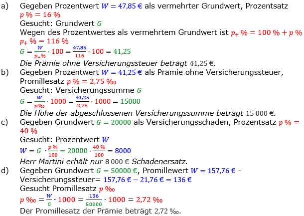 Promillerechnung Lösungen zum Aufgabensatz 4 Blatt 2/2 Fortgeschritten Bild 1/© by www.fit-in-mathe-online.de