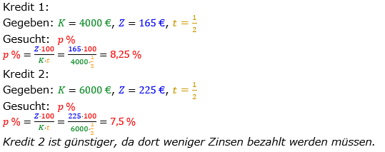 Zinsrechnung vermischte Aufgaben Lösungen zum Aufgabensatz 03 Blatt 02 Bild A0203L01/© by www.fit-in-mathe-online.de