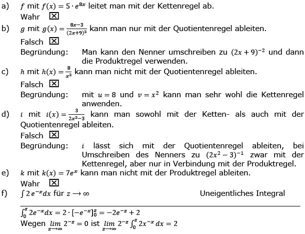 Aufgabensatz 1 Wochenblatt 03 Kursstufe 2 Prüfungsvorbereitung Abitur Lösung Bild g8k12/W03A01L01/© by www.fit-in-mathe-online.de