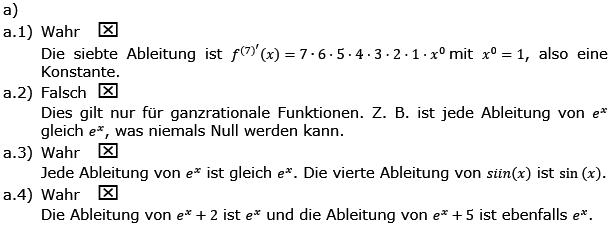 Aufgabensatz 1 Wochenblatt 04 Kursstufe 2 Prüfungsvorbereitung Abitur Lösung Bild g8k12/W04A01L02/© by www.fit-in-mathe-online.de