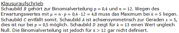 Stochastik Binomialverteilung Lösungen zum Aufgabensatz 6 Blatt 1/1 Grundlagen (Graphik A1106L01)/© by www.fit-in-mathe-online.de