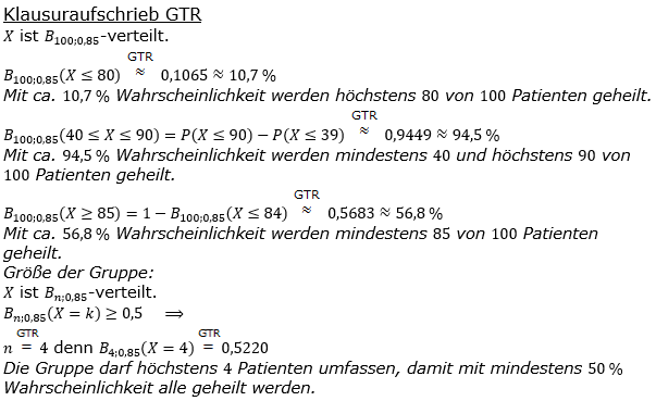 Stochastik Binomialverteilung Lösungen zum Aufgabensatz 7 Blatt 2/2 Fortgeschrittten Bild 2 (Graphik A2213L02)/© by www.fit-in-mathe-online.de