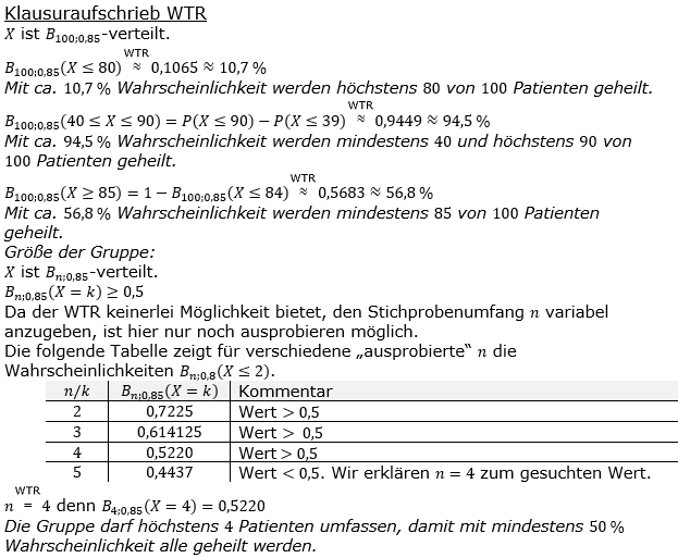 Stochastik Binomialverteilung Lösungen zum Aufgabensatz 7 Blatt 2/2 Fortgeschrittten Bild 3 (Graphik A2213L03)/© by www.fit-in-mathe-online.de