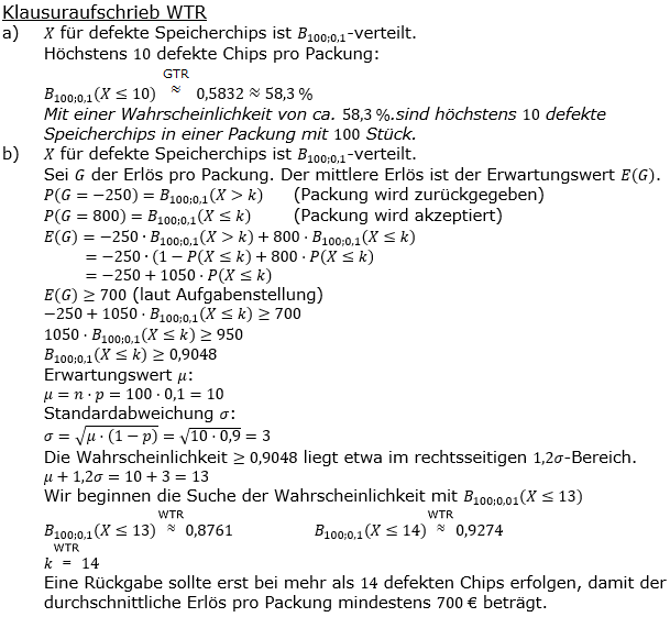 Stochastik Erwartungswert Lösungen zum Aufgabensatz 1 Blatt 2/2 Fortgeschritten Bild 3 (Graphik A2201L03)/© by www.fit-in-mathe-online.de