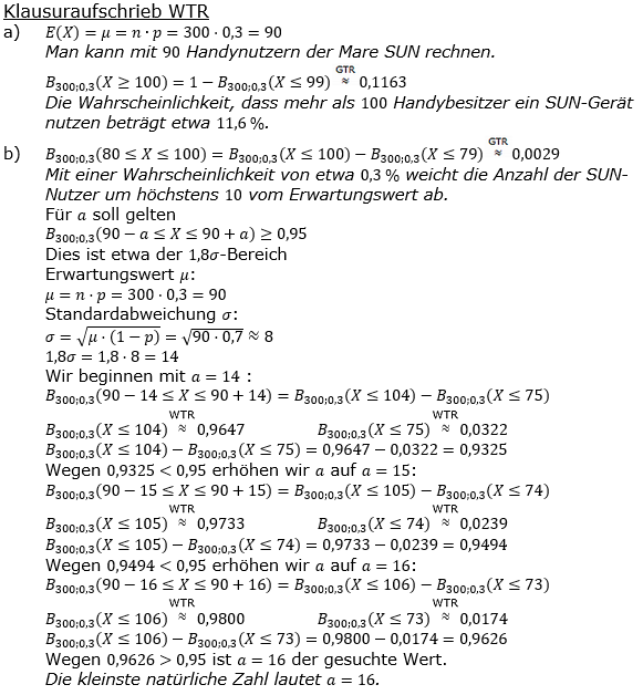 Stochastik Erwartungswert Lösungen zum Aufgabensatz 3 Blatt 2/2 Fortgeschritten Bild 3 (Graphik A2203L03)/© by www.fit-in-mathe-online.de