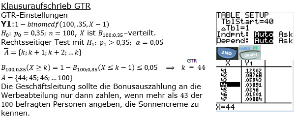 Stochastik Signifikanztest Lösungen zum Aufgabensatz 1 Blatt 2/1 Fortgeschritten Bild 2 (Graphik A2102L02)/© by www.fit-in-mathe-online.de